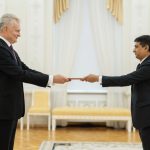 Sri Lanka’s Ambassador Kapila Fonseka presents Credentials to the President of Lithuania