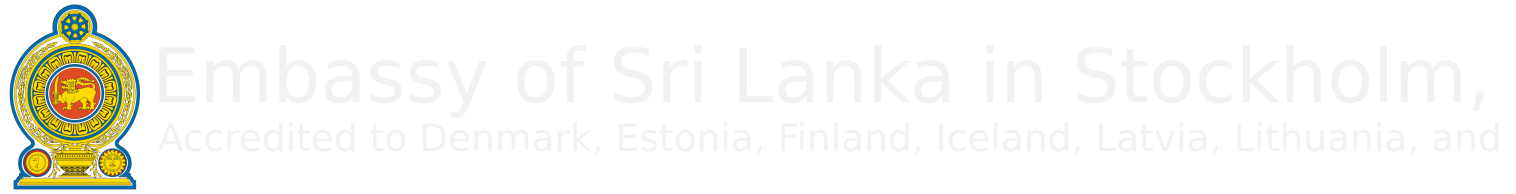 Embassy of Sri Lanka in Stockholm, Sweden