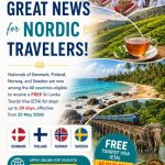Free Tourist Visas for Nationals of 40 Selected Countries