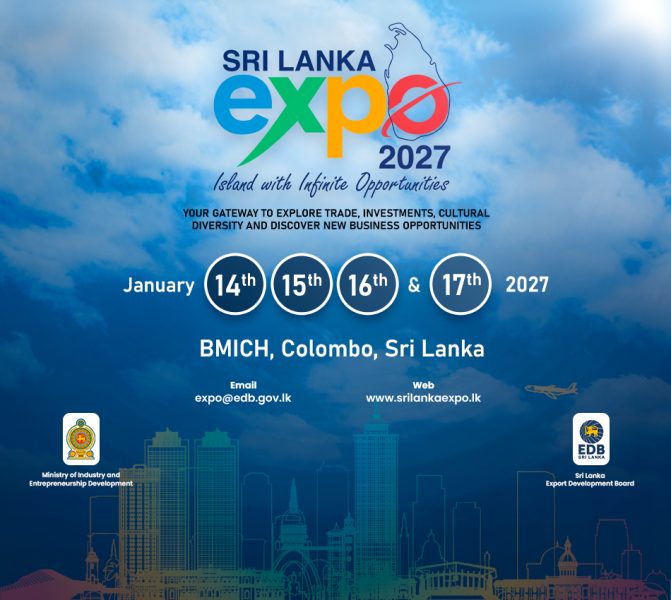 Welcome to Sri Lanka Expo 2027