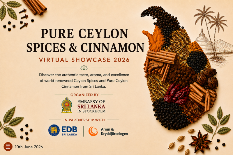 Sri Lankan Spices Showcased to Leading Swedish Spice Importers